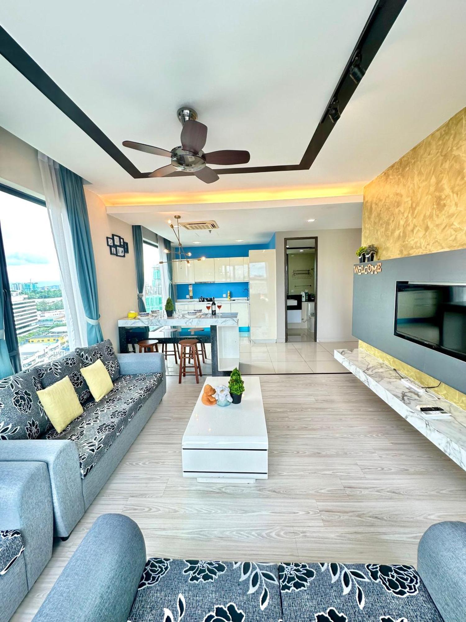 Cozy Living Sky Apartment Кота-Кинабалу Экстерьер фото