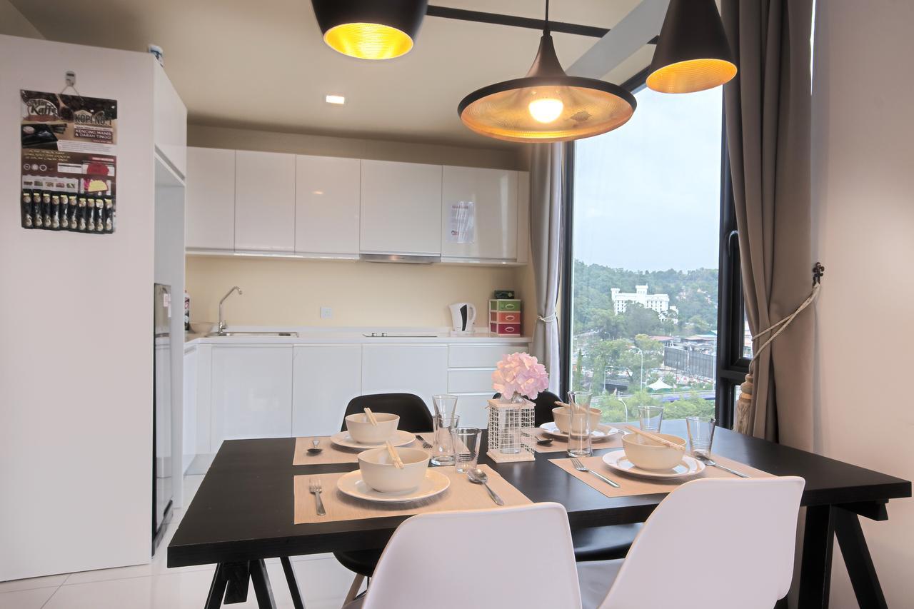 Cozy Living Sky Apartment Кота-Кинабалу Экстерьер фото