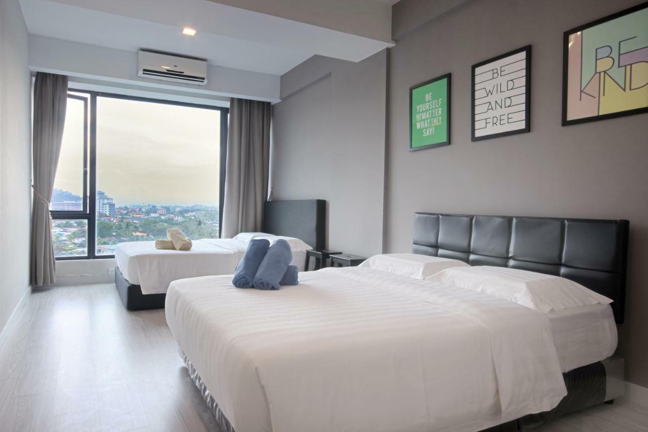 Cozy Living Sky Apartment Кота-Кинабалу Экстерьер фото
