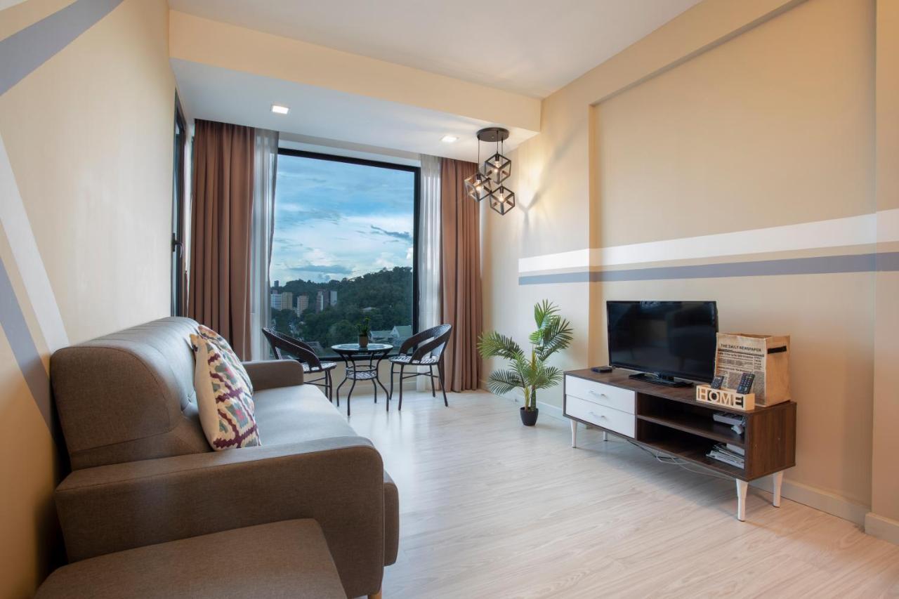 Cozy Living Sky Apartment Кота-Кинабалу Экстерьер фото