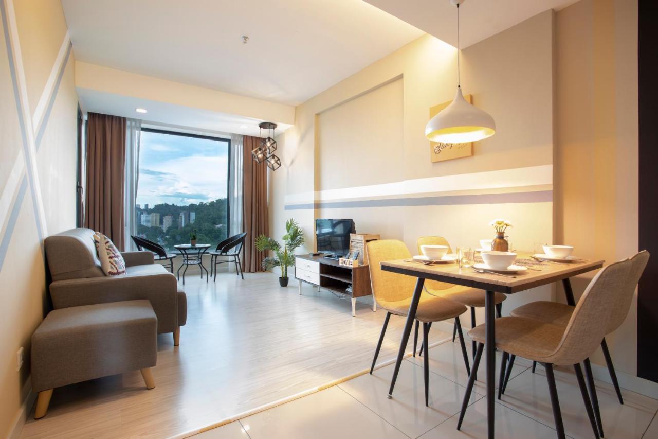 Cozy Living Sky Apartment Кота-Кинабалу Экстерьер фото